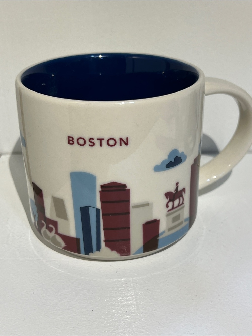Starbucks You Are Here Collection Boston Skyline Coffee Mug